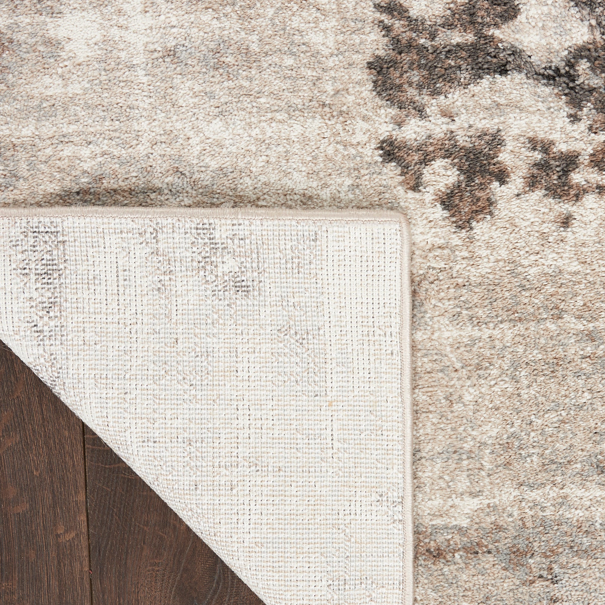 Nourison Home American Manor  Ivory Mocha  Contemporary