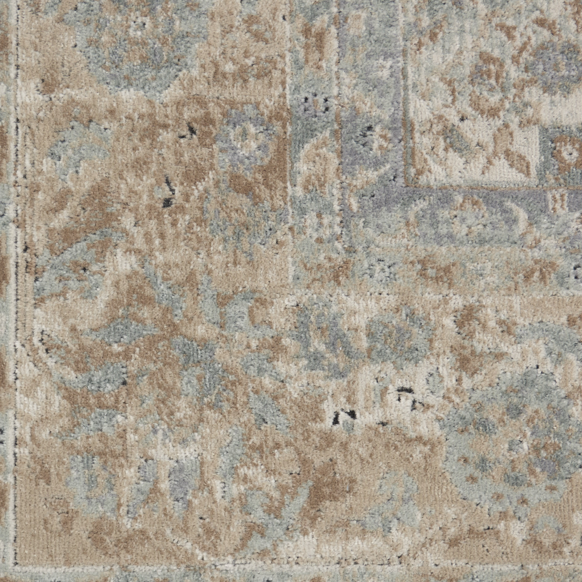 Nourison Home Malta  Slate  Traditional