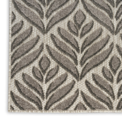 Nourison Home Aloha  Charcoal  Contemporary