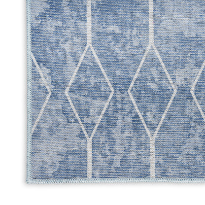 Nourison Home New Concept Washables  Blue  Contemporary