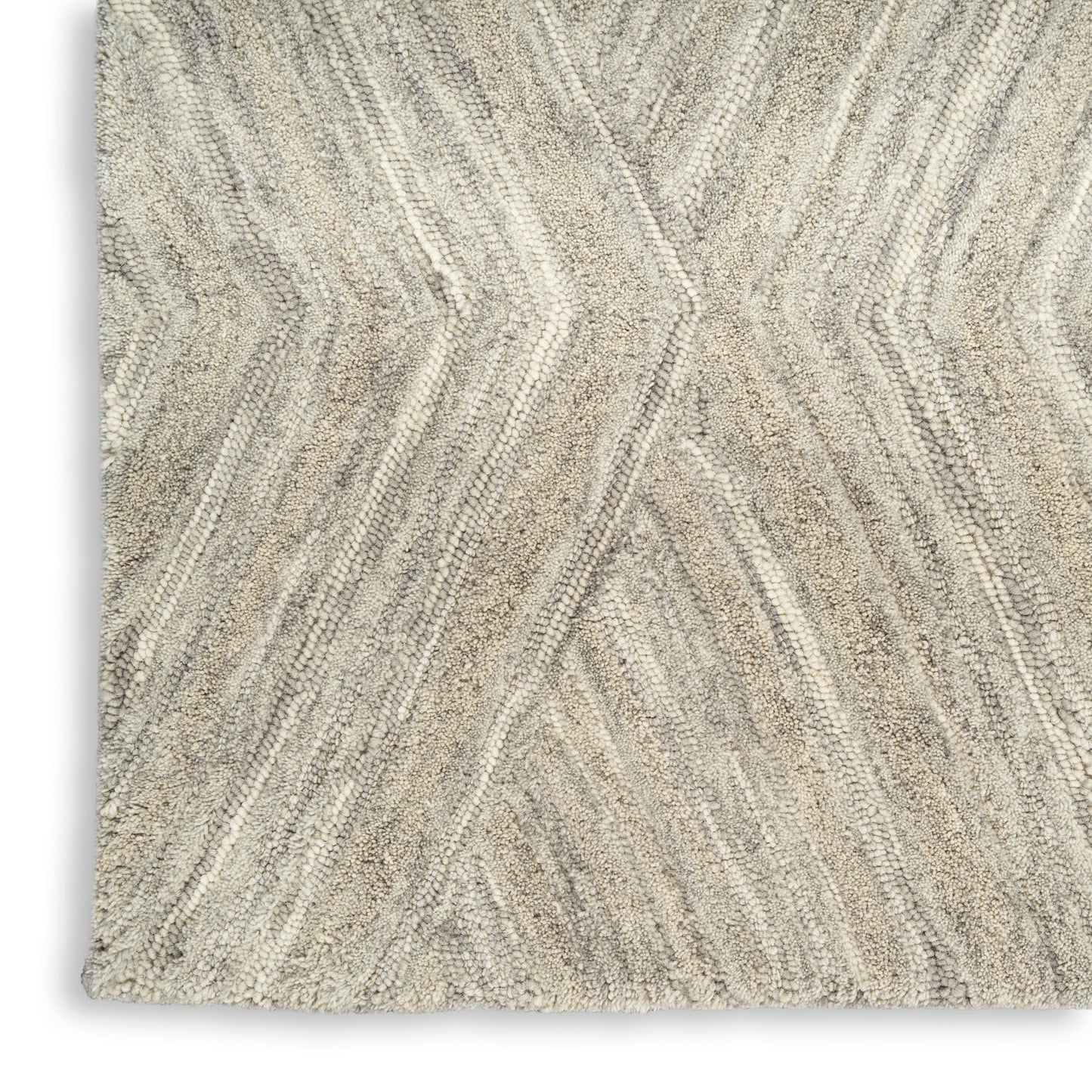 Nourison Home Graceful  Grey  Contemporary