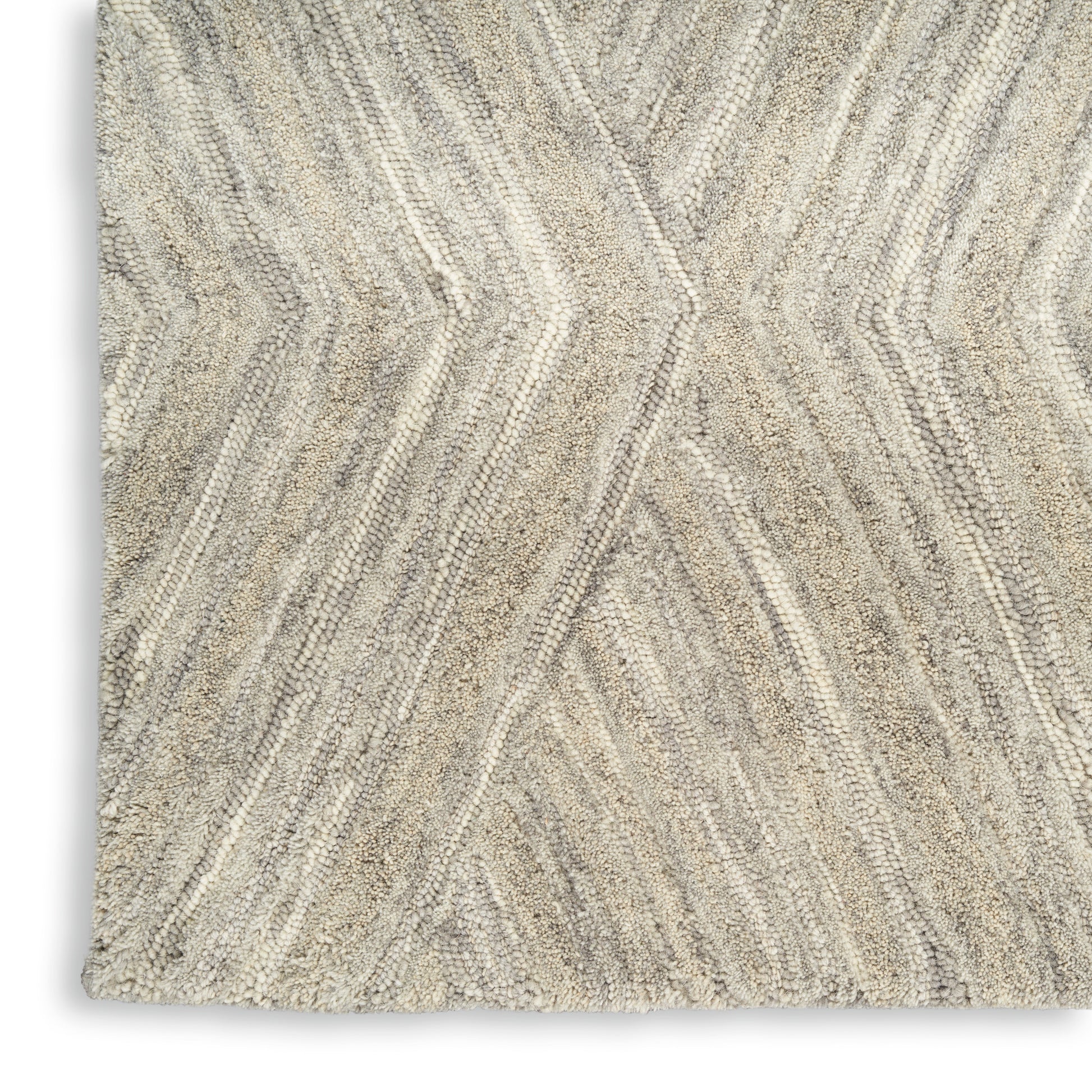 Nourison Home Graceful  Grey  Contemporary