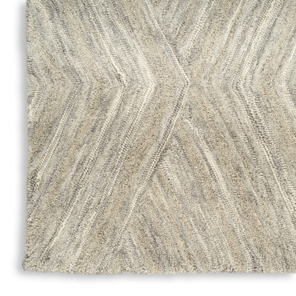 Nourison Home Graceful  Grey  Contemporary