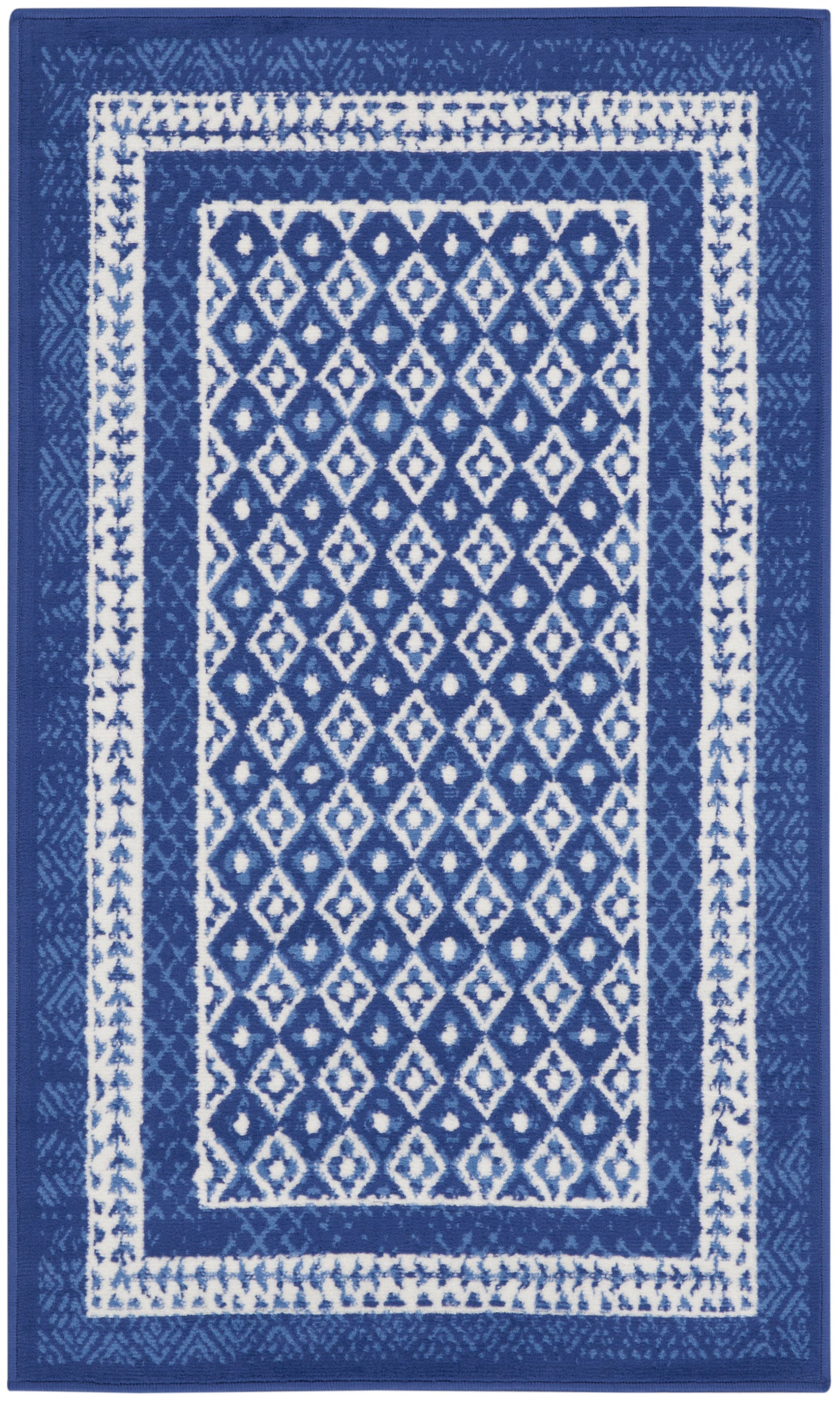 Nourison Home Whimsicle WHS13 Navy Contemporary Power-loomed Rug