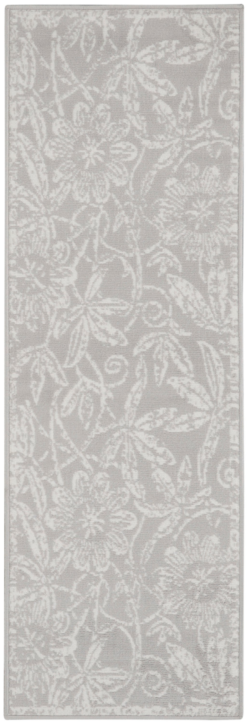 Nourison Home Whimsicle WHS05 Grey Contemporary Power-loomed Rug