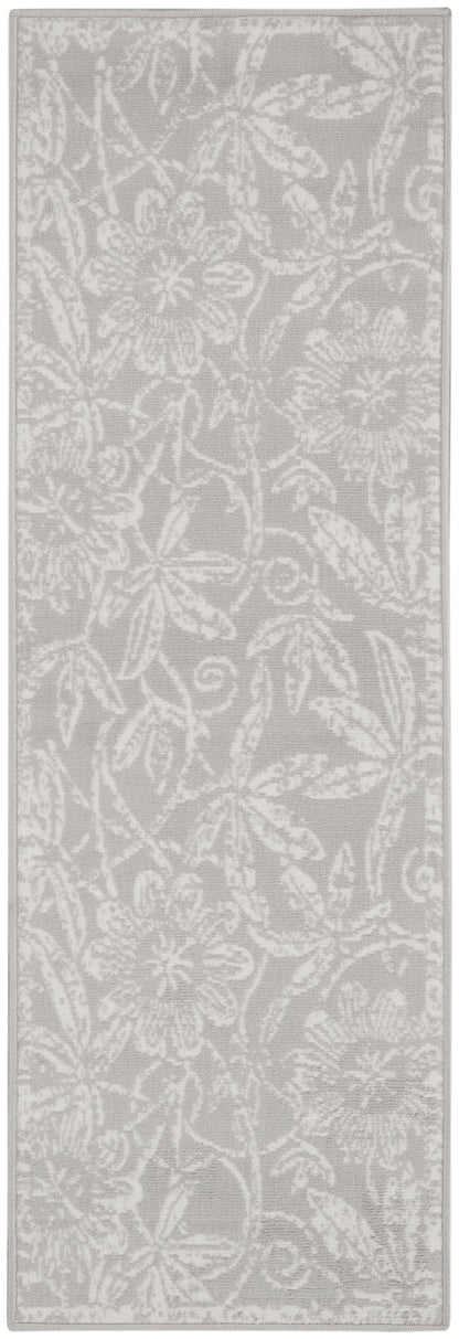 Nourison Home Whimsicle WHS05 Grey Contemporary Power-loomed Rug