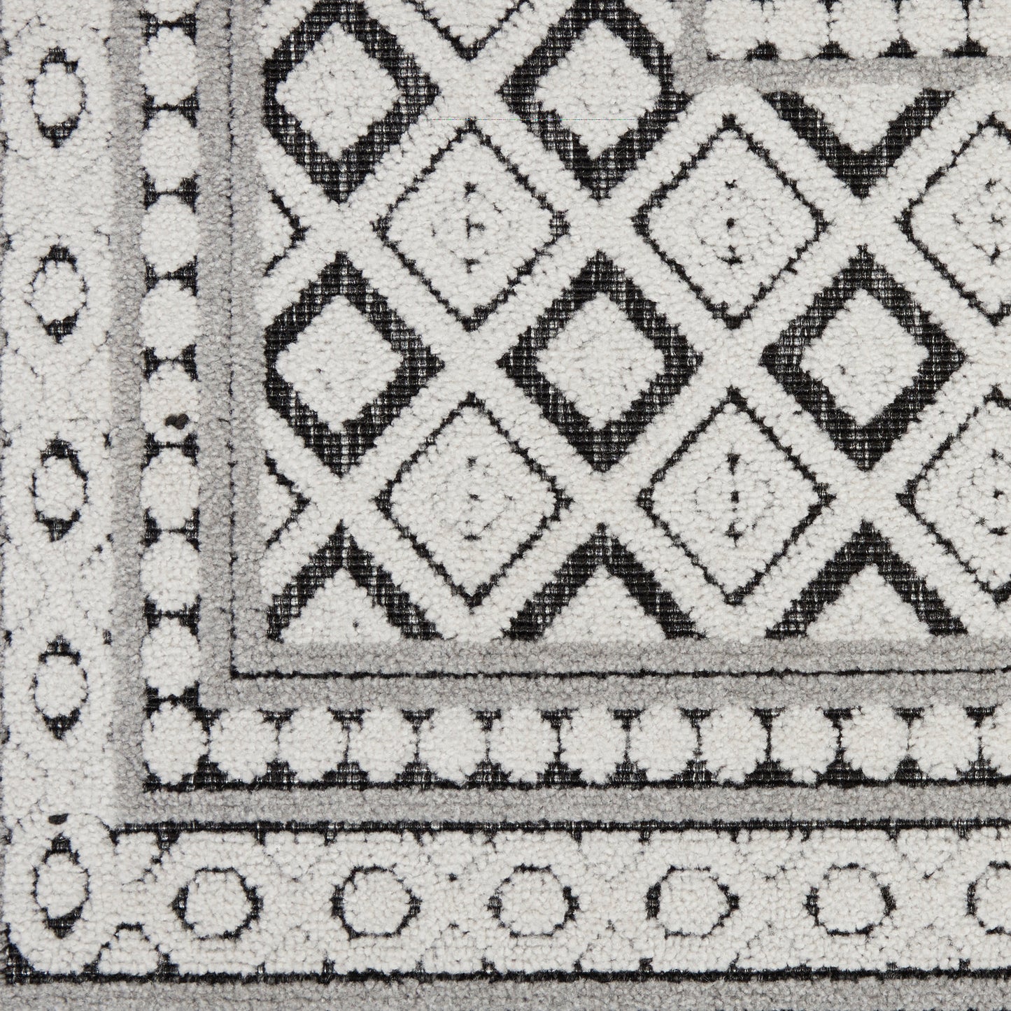 Nourison Home Key Largo  Dark Grey  Transitional