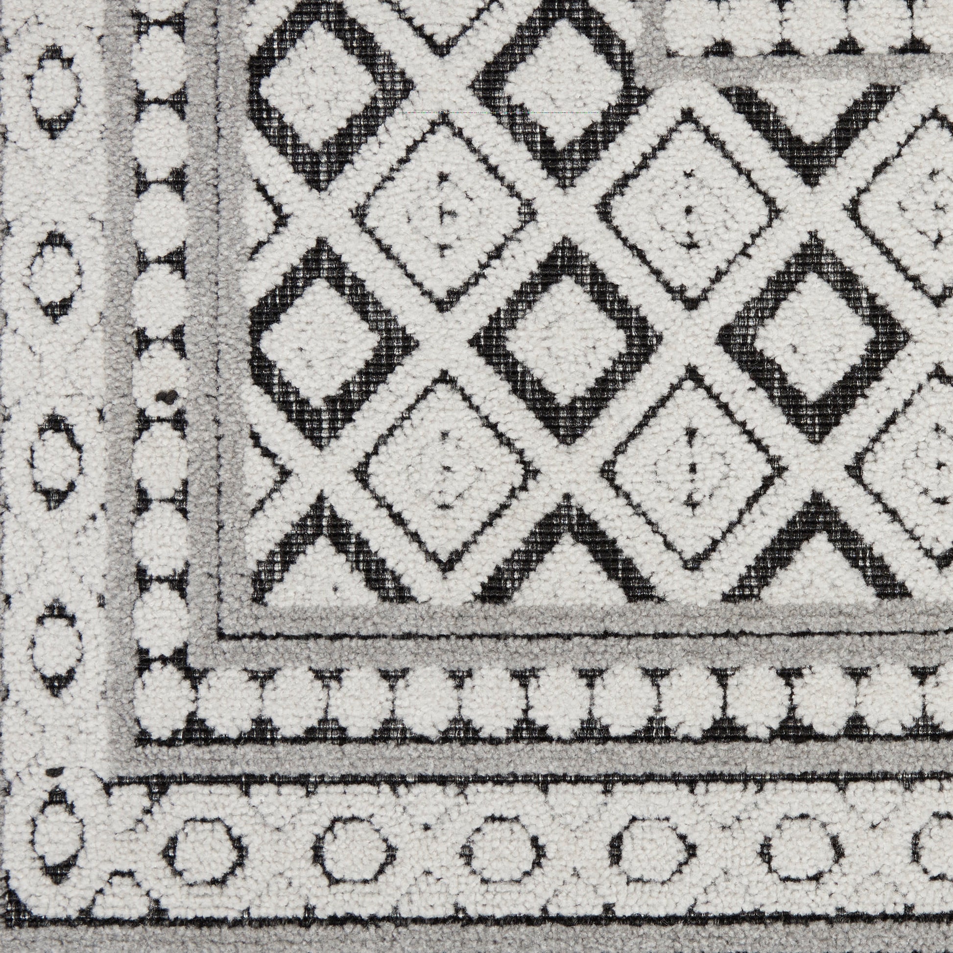 Nourison Home Key Largo  Dark Grey  Transitional