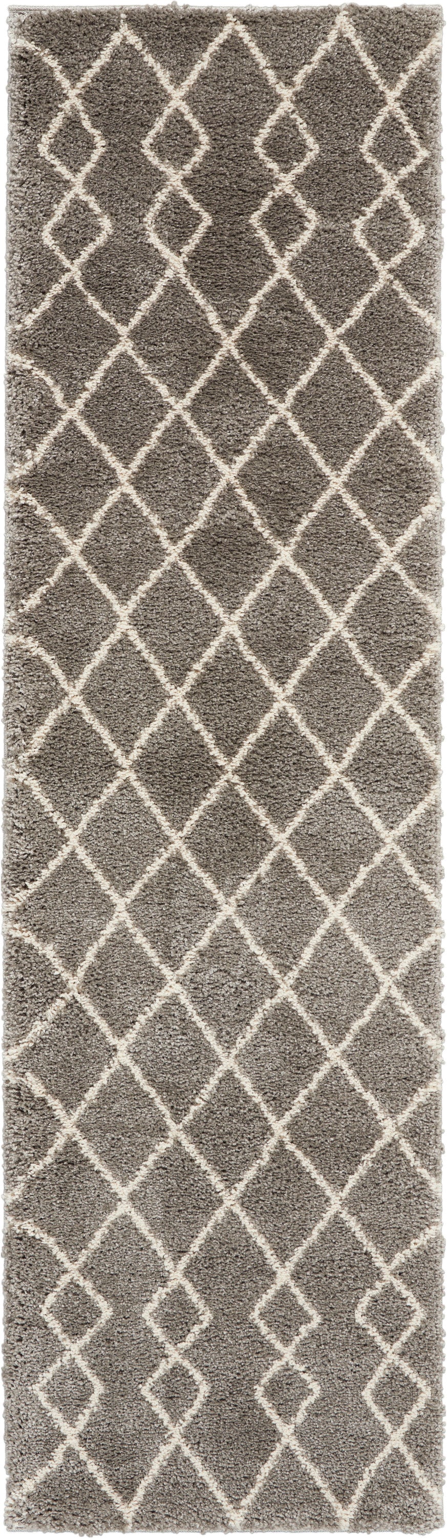 Nourison Home Martil MAT01 Silver Contemporary Power-loomed Rug