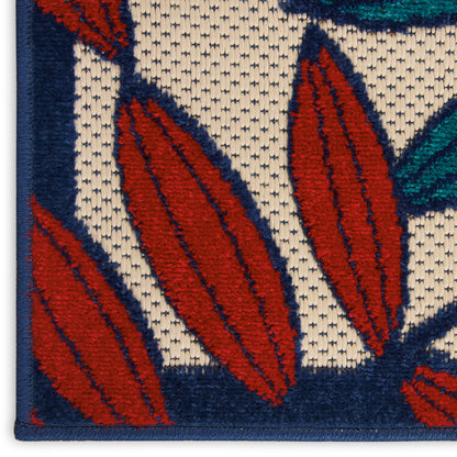 Nourison Home Aloha  Multicolor  Contemporary