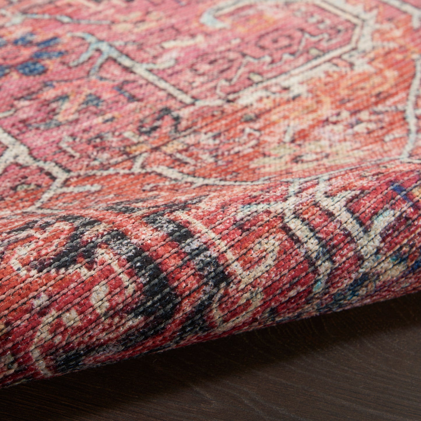 Nourison Home New Concept Washables  Brick  Traditional