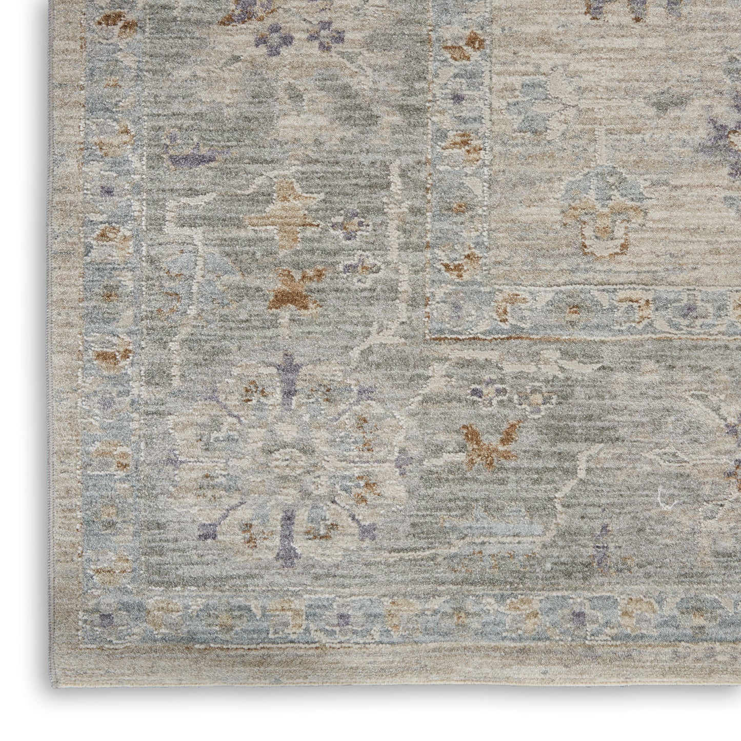 Nourison Home Infinite  Light Grey  Traditional