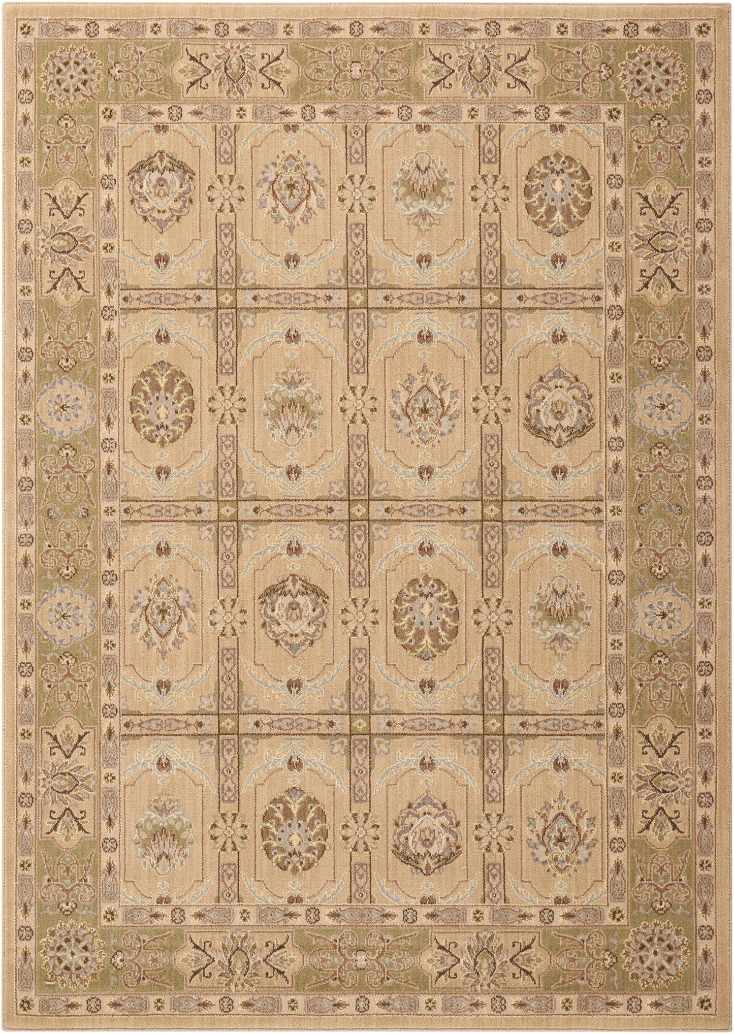 Nourison Home Persian Empire PE23 Sand Traditional Loomed Rug