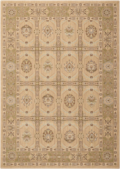 Nourison Home Persian Empire PE23 Sand Traditional Loomed Rug