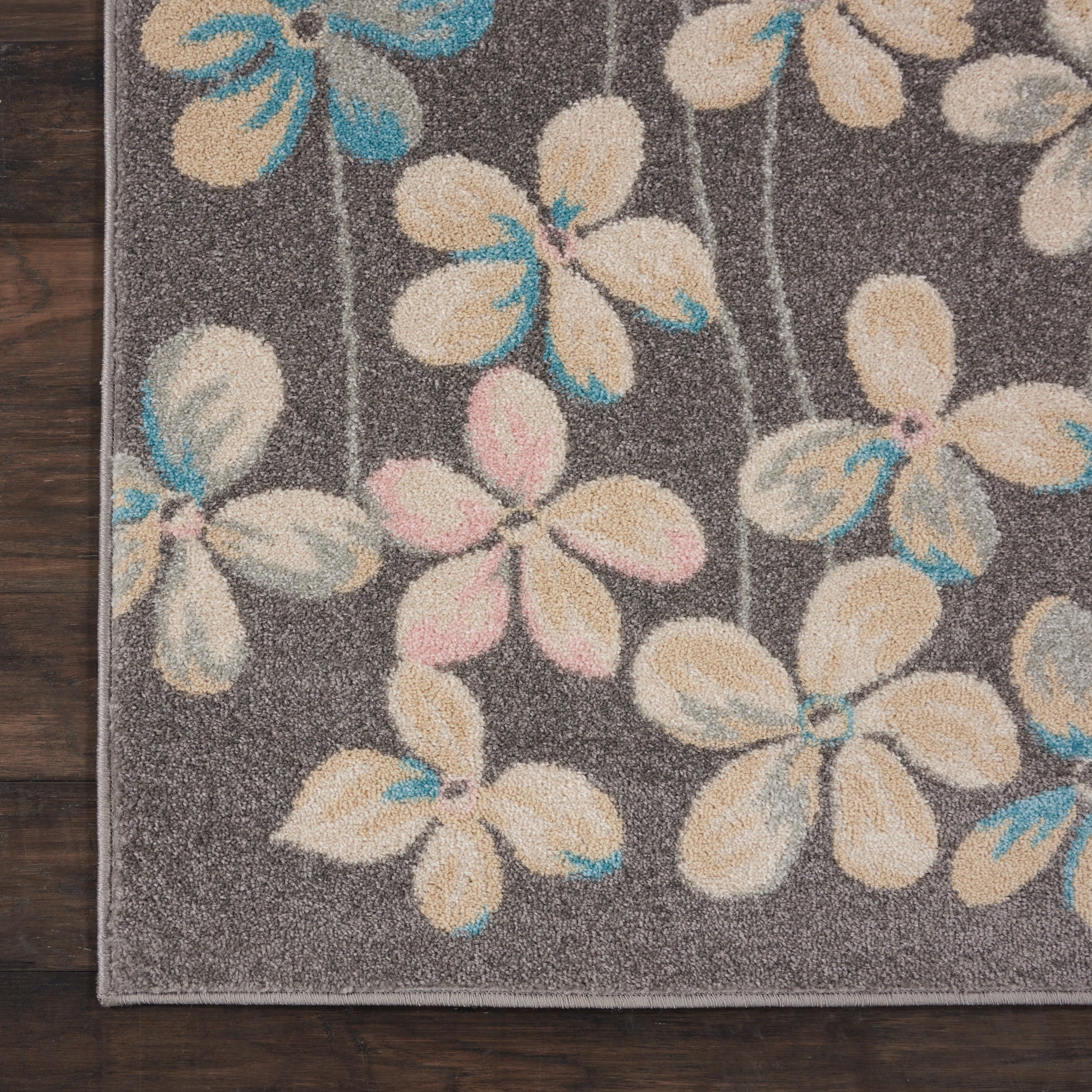 Nourison Home Tranquil  Grey Beige  Contemporary