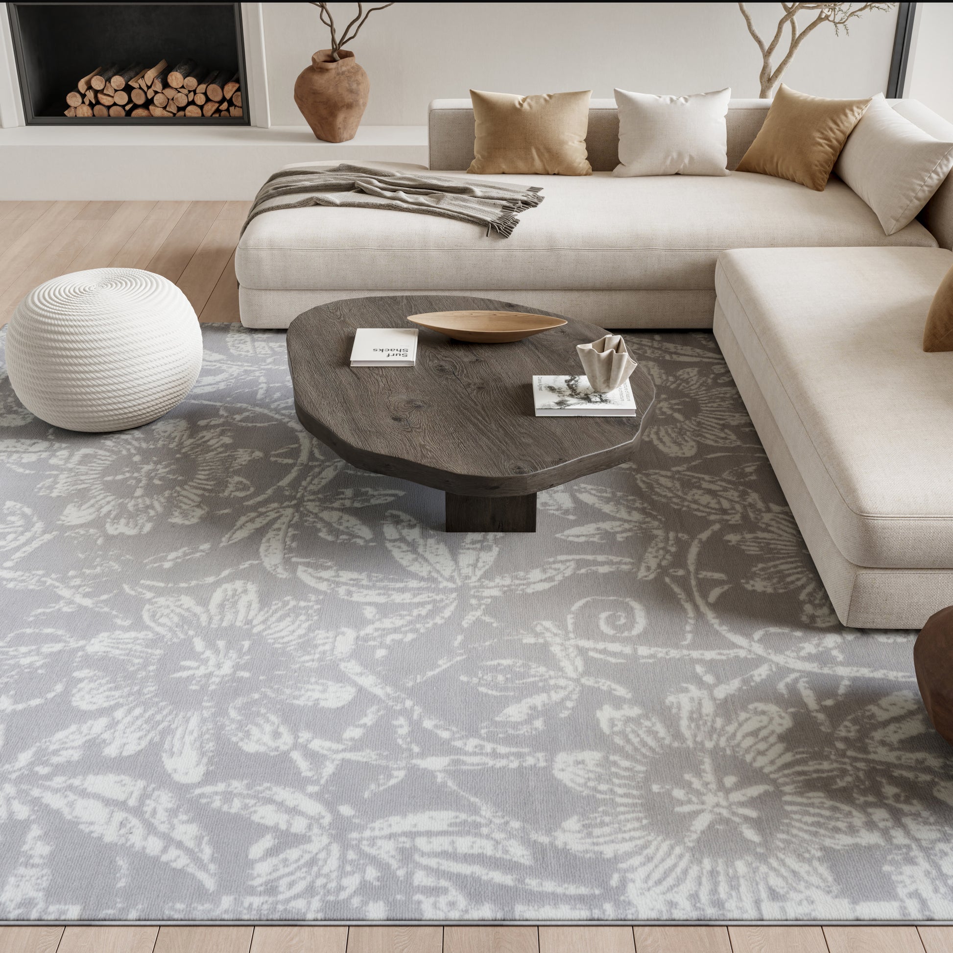 Nourison Home Whimsicle  Grey  Contemporary