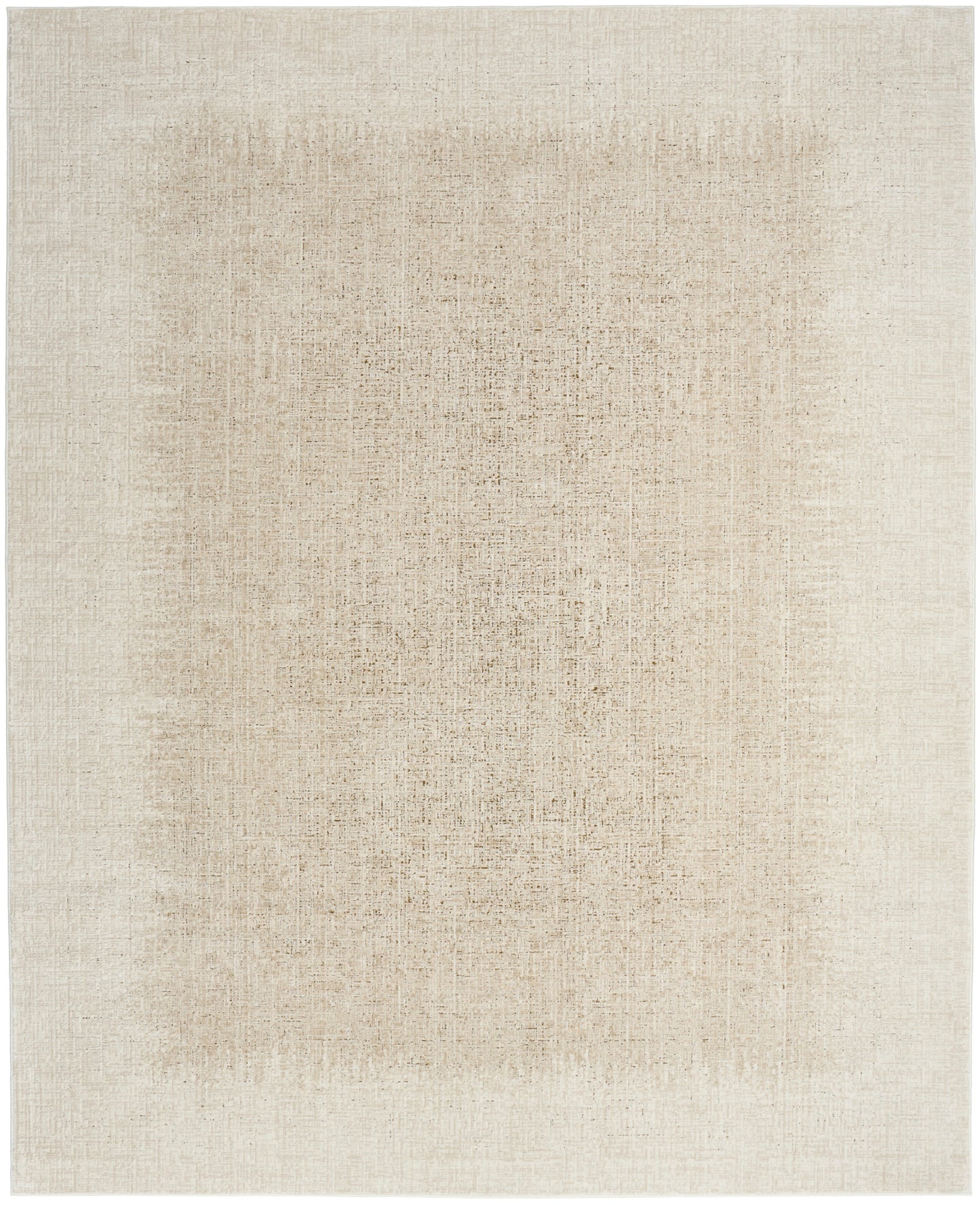 DKNY Grand Street GRN03 Ivory Beige Contemporary Power-loomed Rug