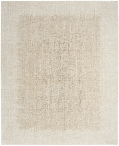 DKNY Grand Street GRN03 Ivory Beige Contemporary Power-loomed Rug