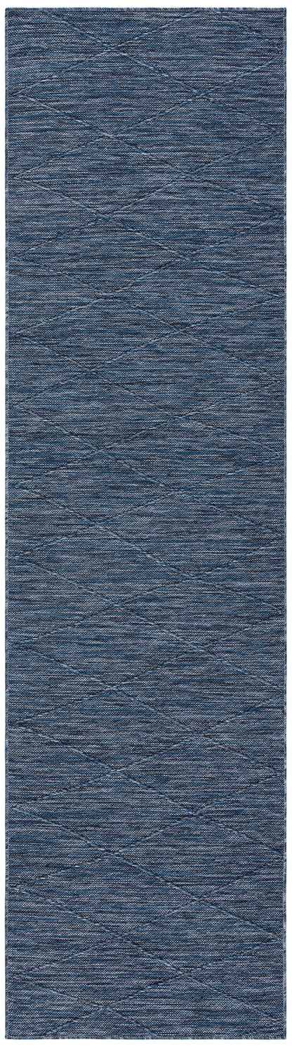 Nourison Home Washable Solutions WSL01 Navy Blue Contemporary Power-loomed Rug