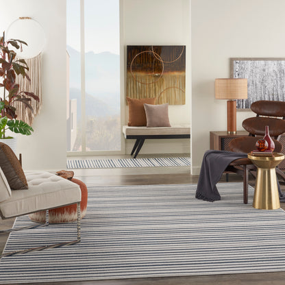 Nourison Home Key Largo  Blue  Contemporary