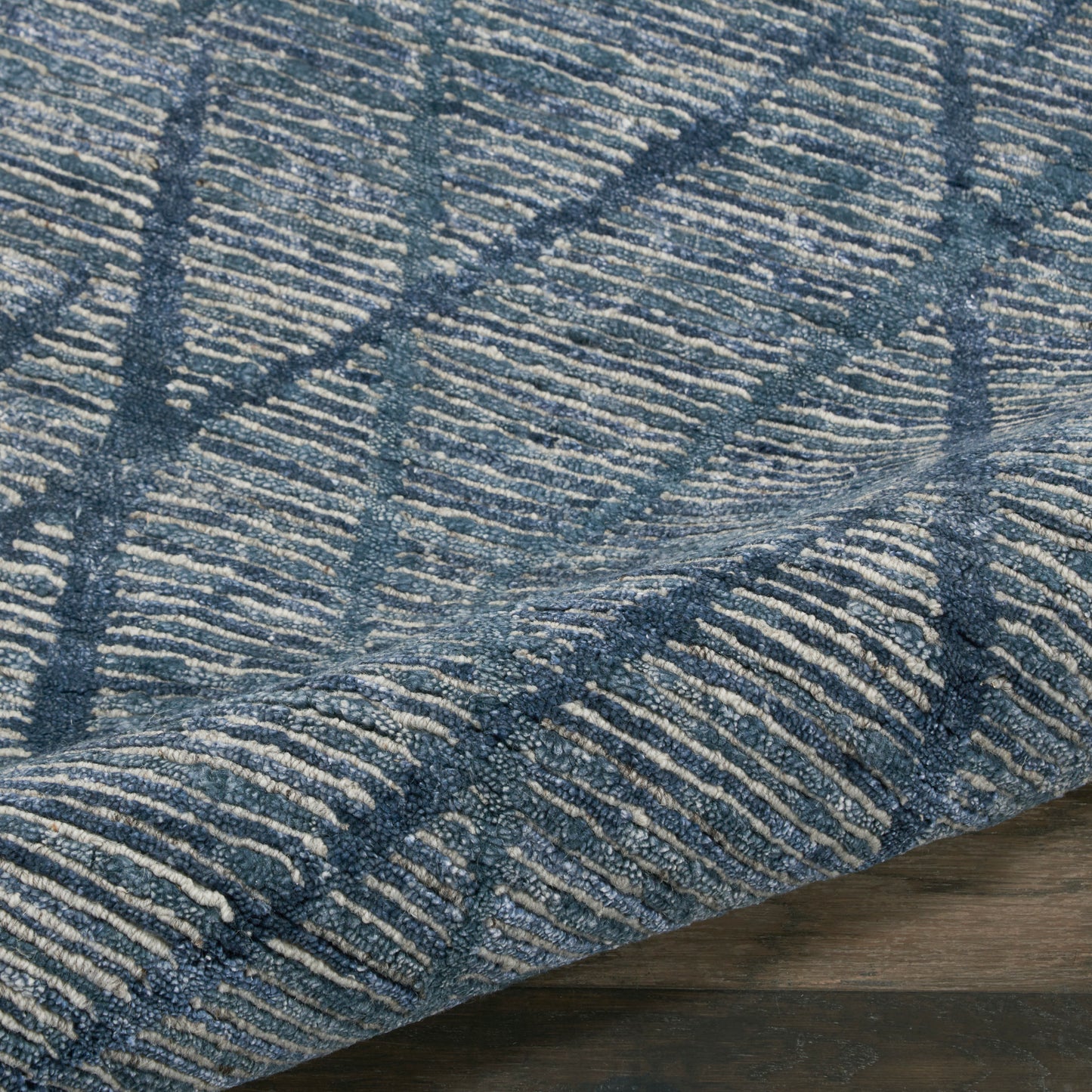 Nourison Home OCEAN  Indigo  Contemporary