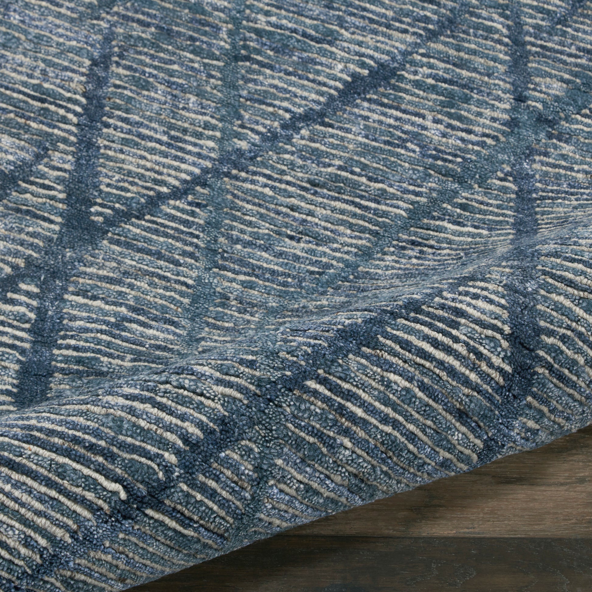 Nourison Home OCEAN  Indigo  Contemporary