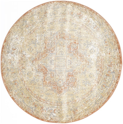 Nourison Home Nourison Essentials Persian NRE07 Beige Rust Traditional Power-loomed Rug