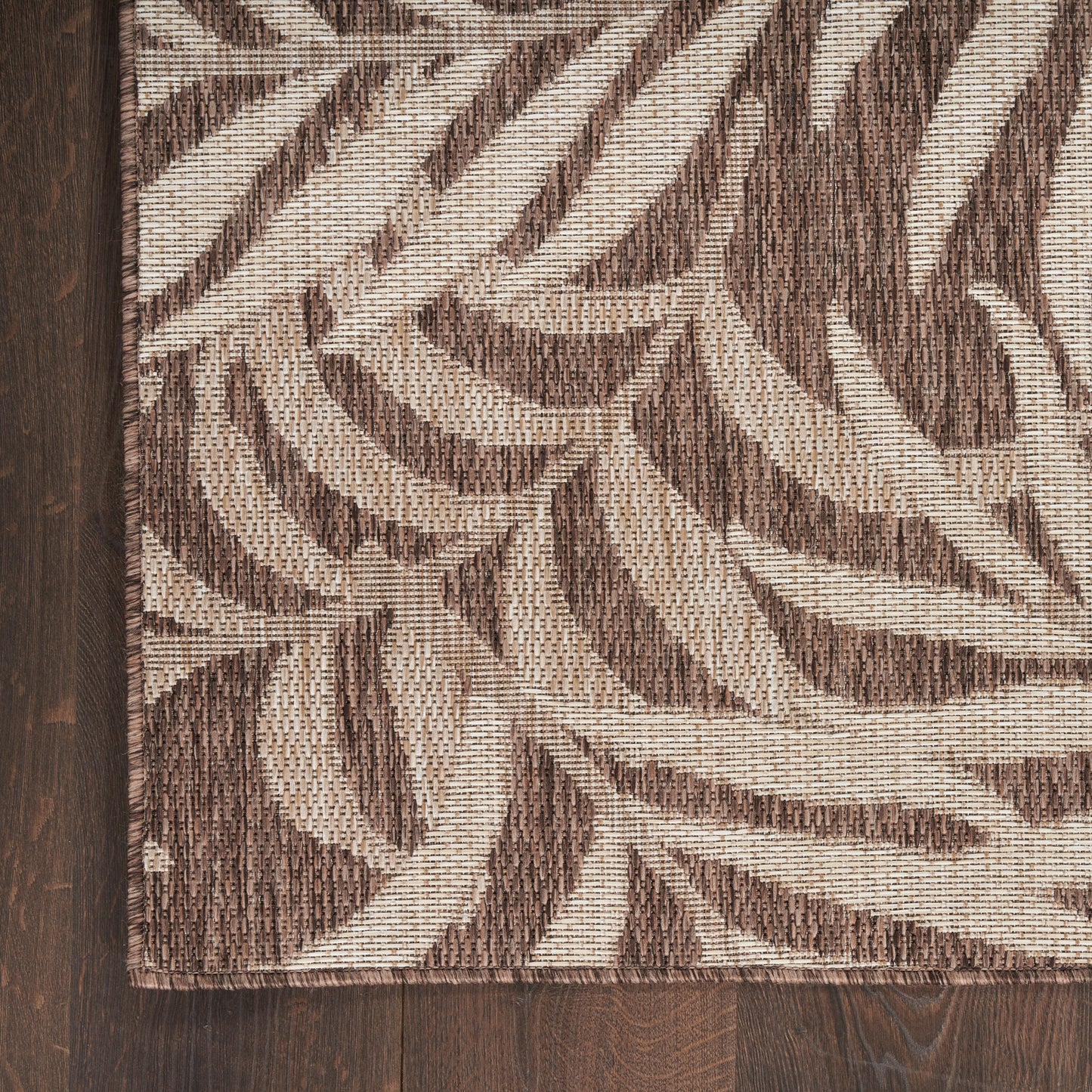 Nourison Home Garden Oasis  Mocha  Contemporary