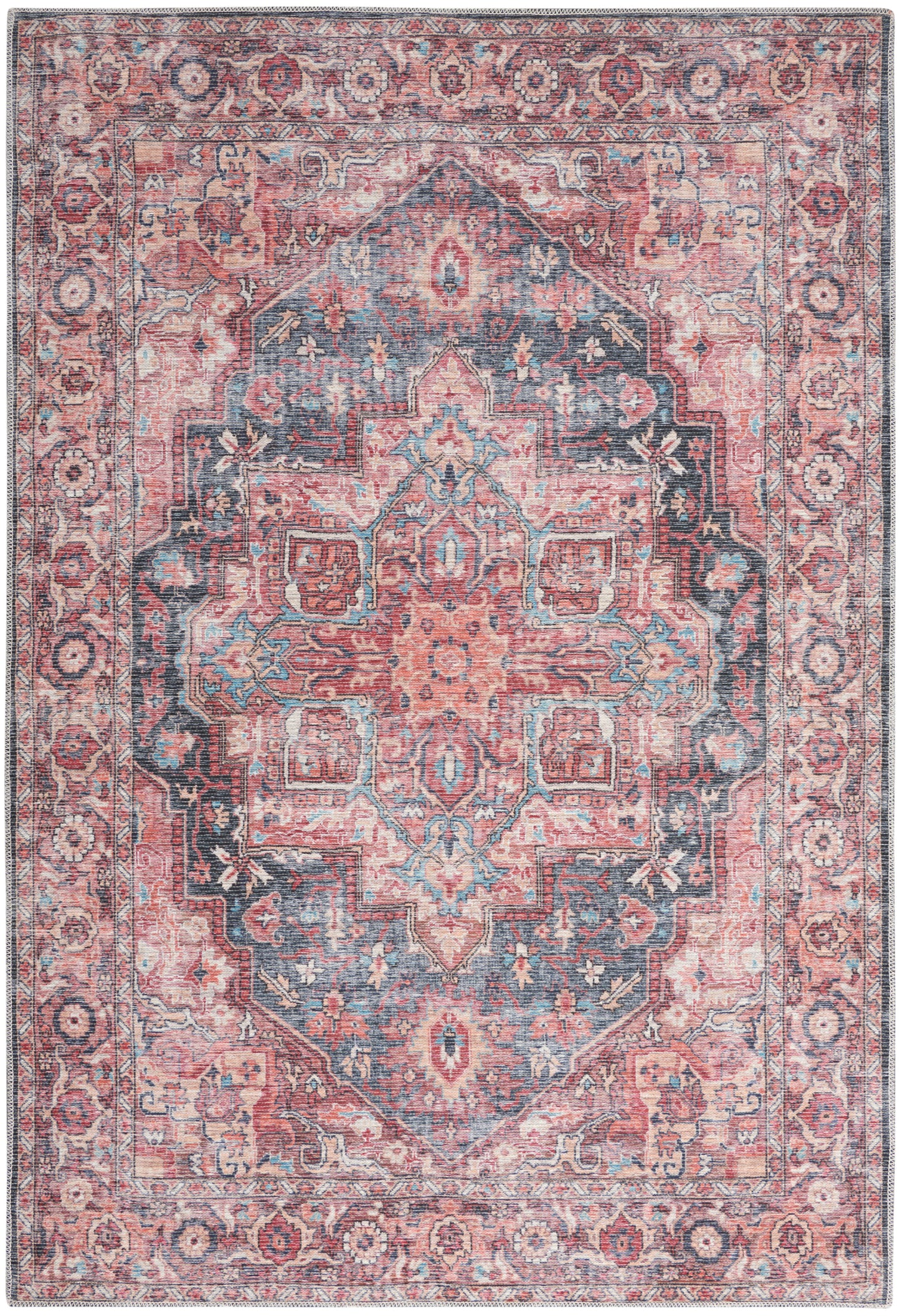 Nourison Home New Concept Washables SR101 Multicolor Traditional Machine Woven Rug