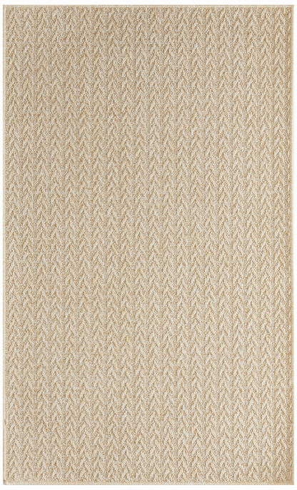 Nourison Home Tulum TLM02 Cream Contemporary Loom-woven Rug
