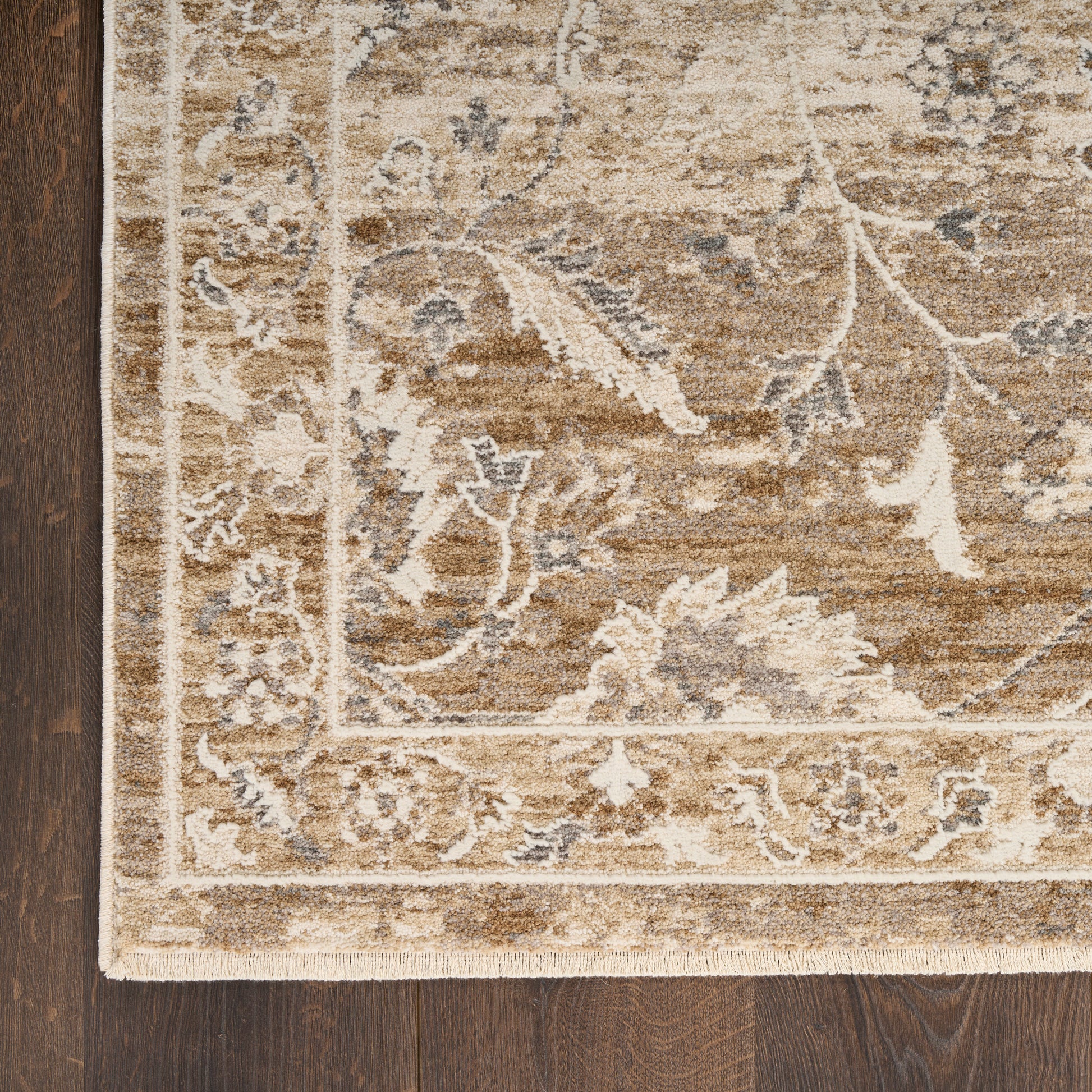 Nourison Home Retreat  Beige  Traditional