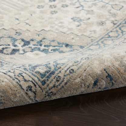 Nourison Home Malta  Ivory Grey  Traditional