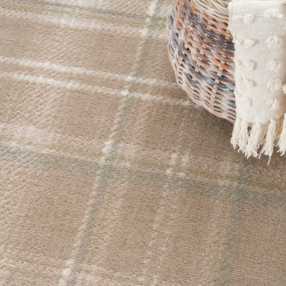 Nourison Home Grafix  Taupe  Contemporary