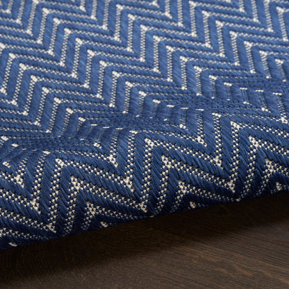 Nourison Home Horizon Indoor/Outdoor  Navy  Contemporary
