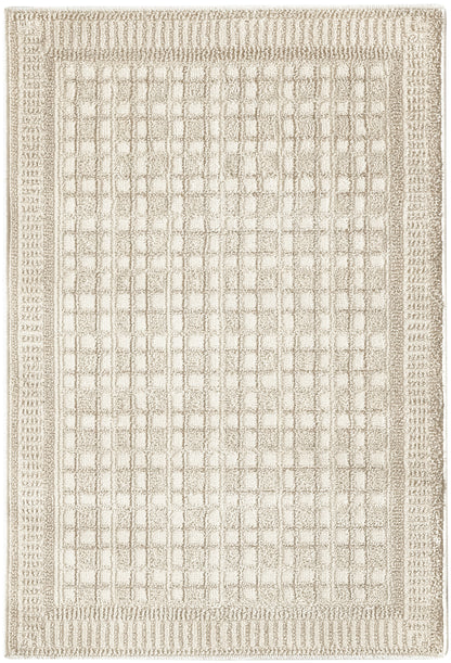 Nourison Home Nordic NRC03 Ivory Contemporary Power-loomed Rug