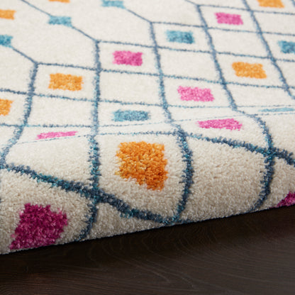 Nourison Home Passion  Ivory Multicolor  Transitional