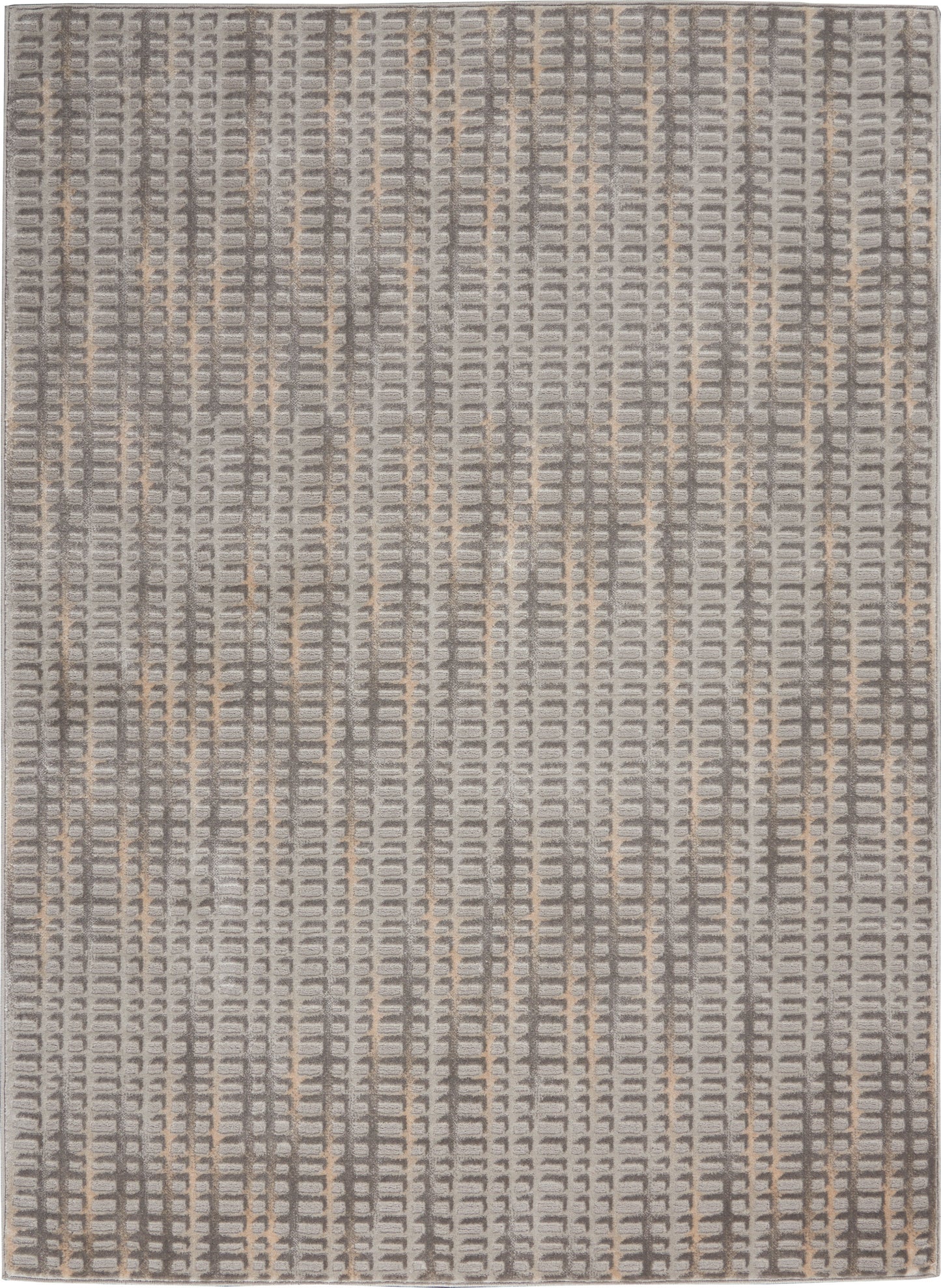 Nourison Home Solace  Grey Beige  Contemporary
