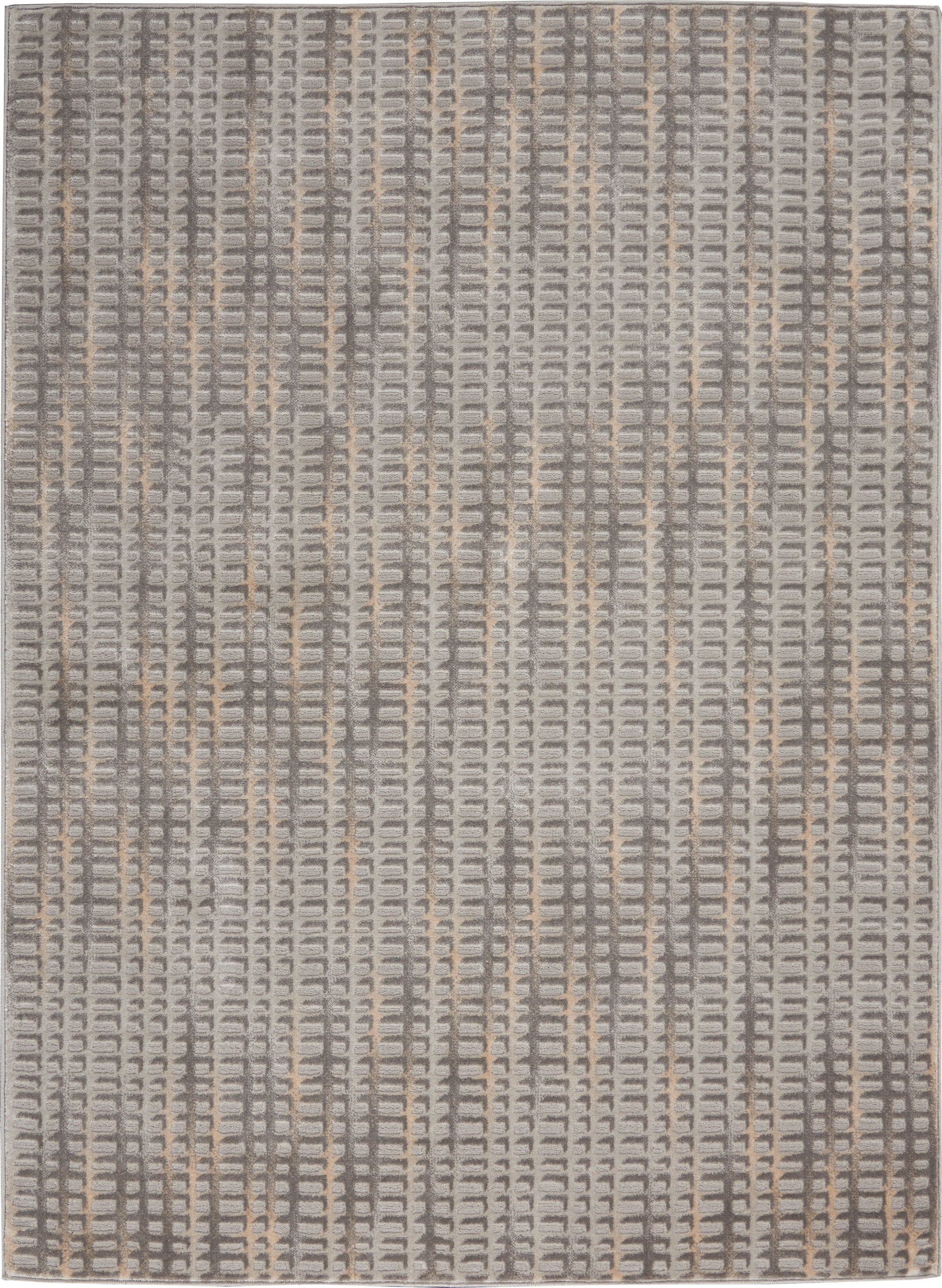 Nourison Home Solace  Grey Beige  Contemporary