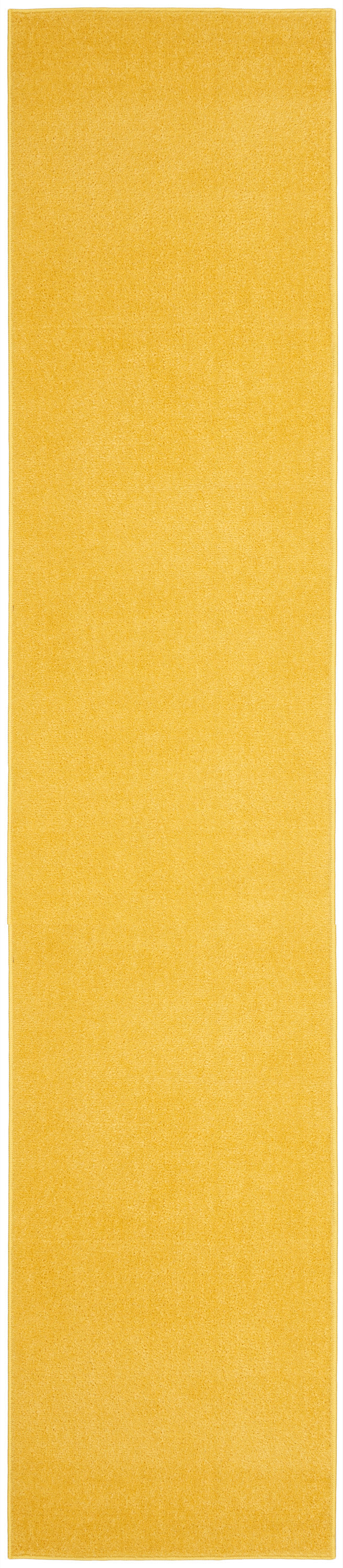 Nourison Home Nourison Essentials NRE01 Yellow Contemporary Power-loomed Rug