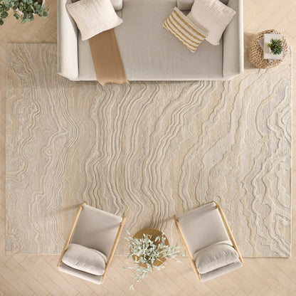 Nourison Home Graceful  Beige  Contemporary
