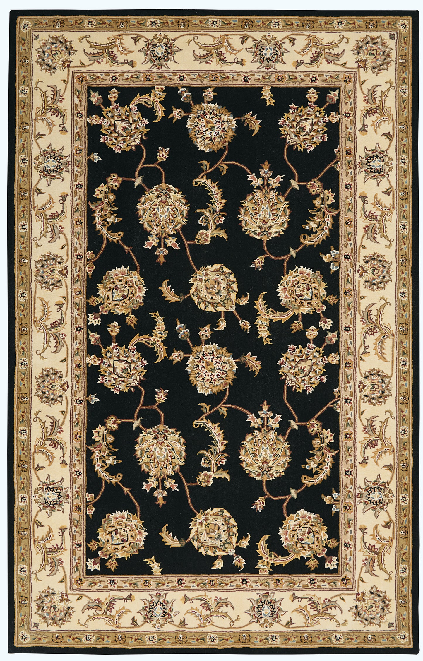 Nourison Home Nourison 2000 2022 Black Traditional Tufted Rug
