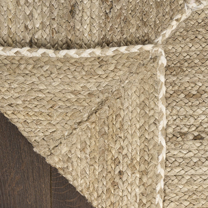 Nourison Home Terrazzo Jute  Natural Grey  Contemporary