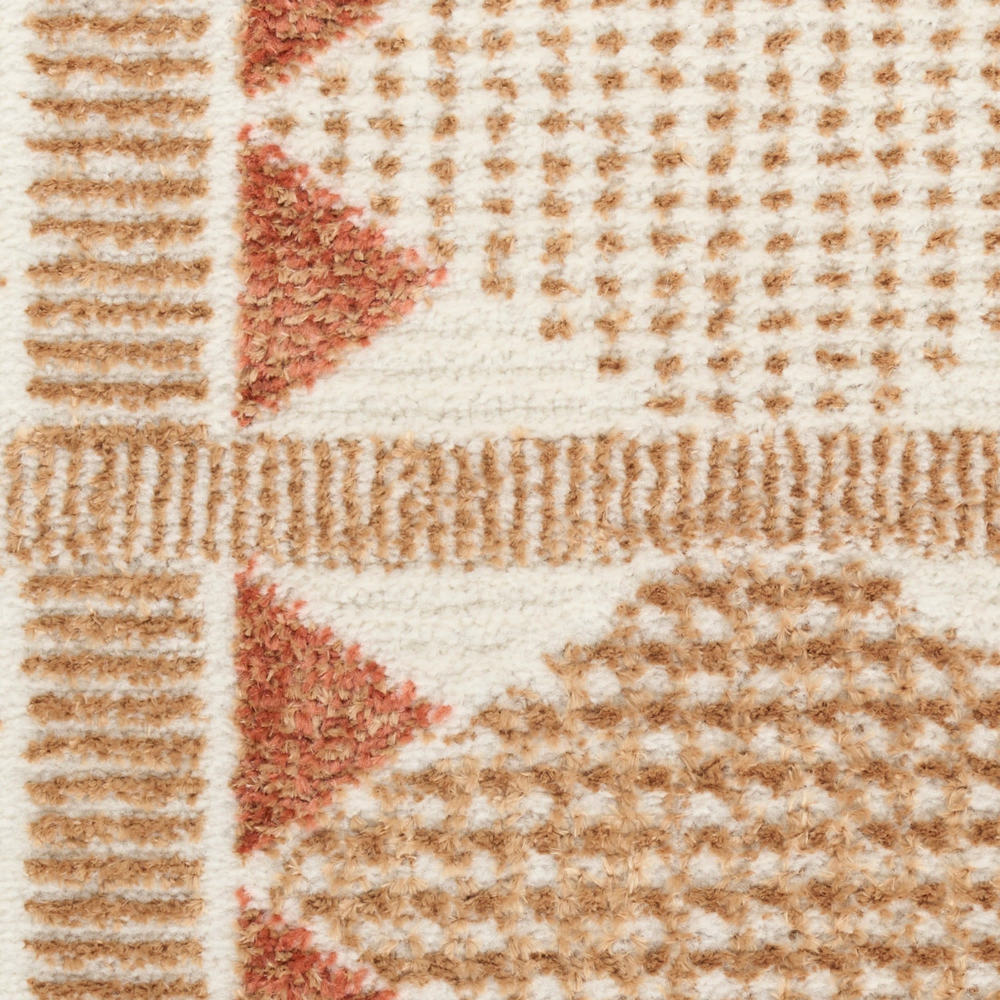 Nourison Home Nordic  Rust  Contemporary