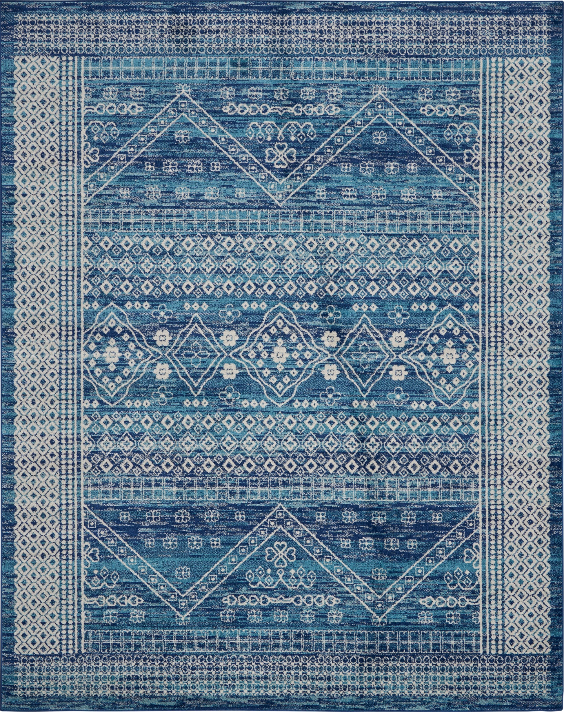 Nourison Home Passion  Navy Blue  Transitional