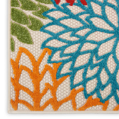 Nourison Home Aloha  Green  Contemporary
