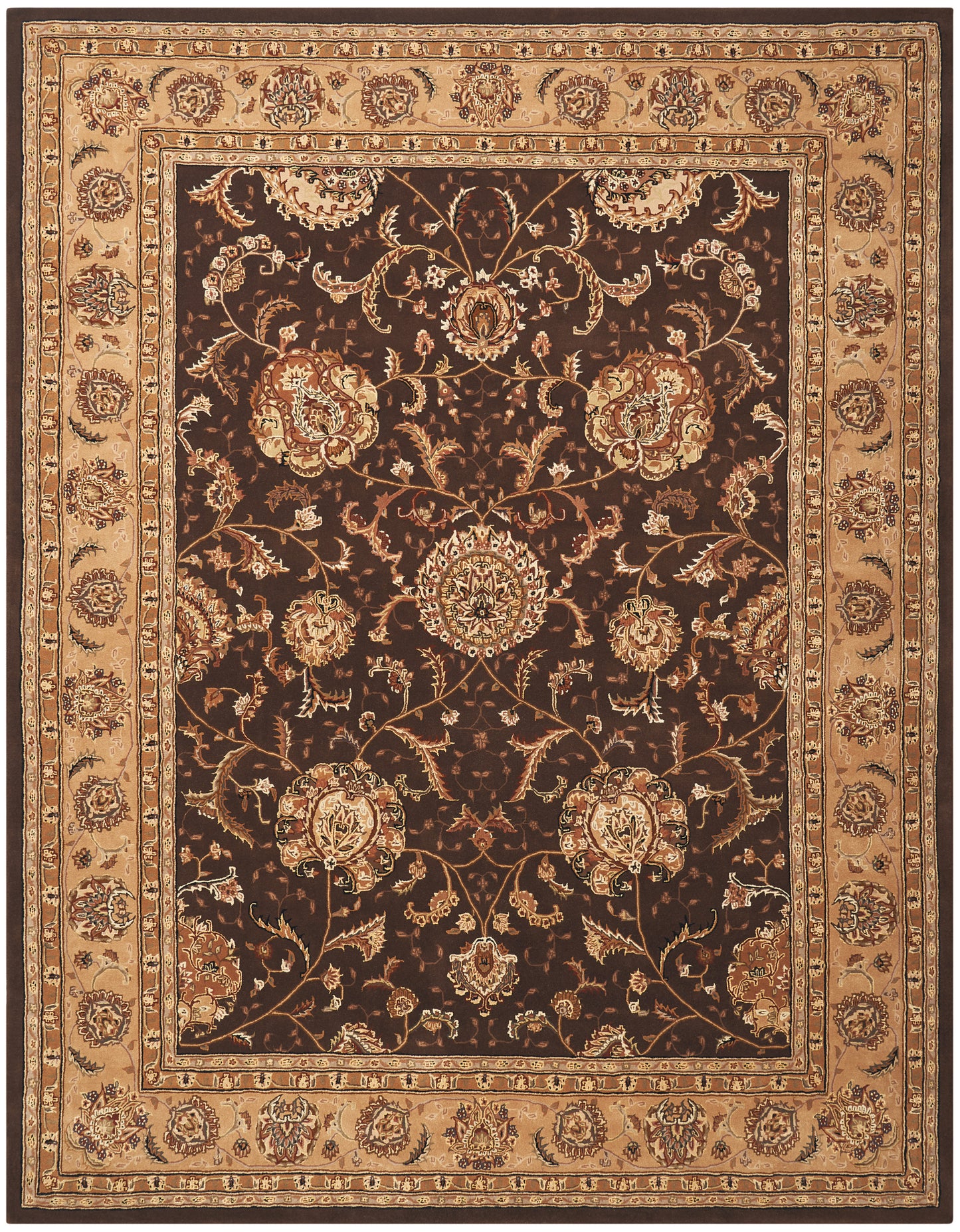 Nourison Home Nourison 2000 2206 Brown Traditional Tufted Rug