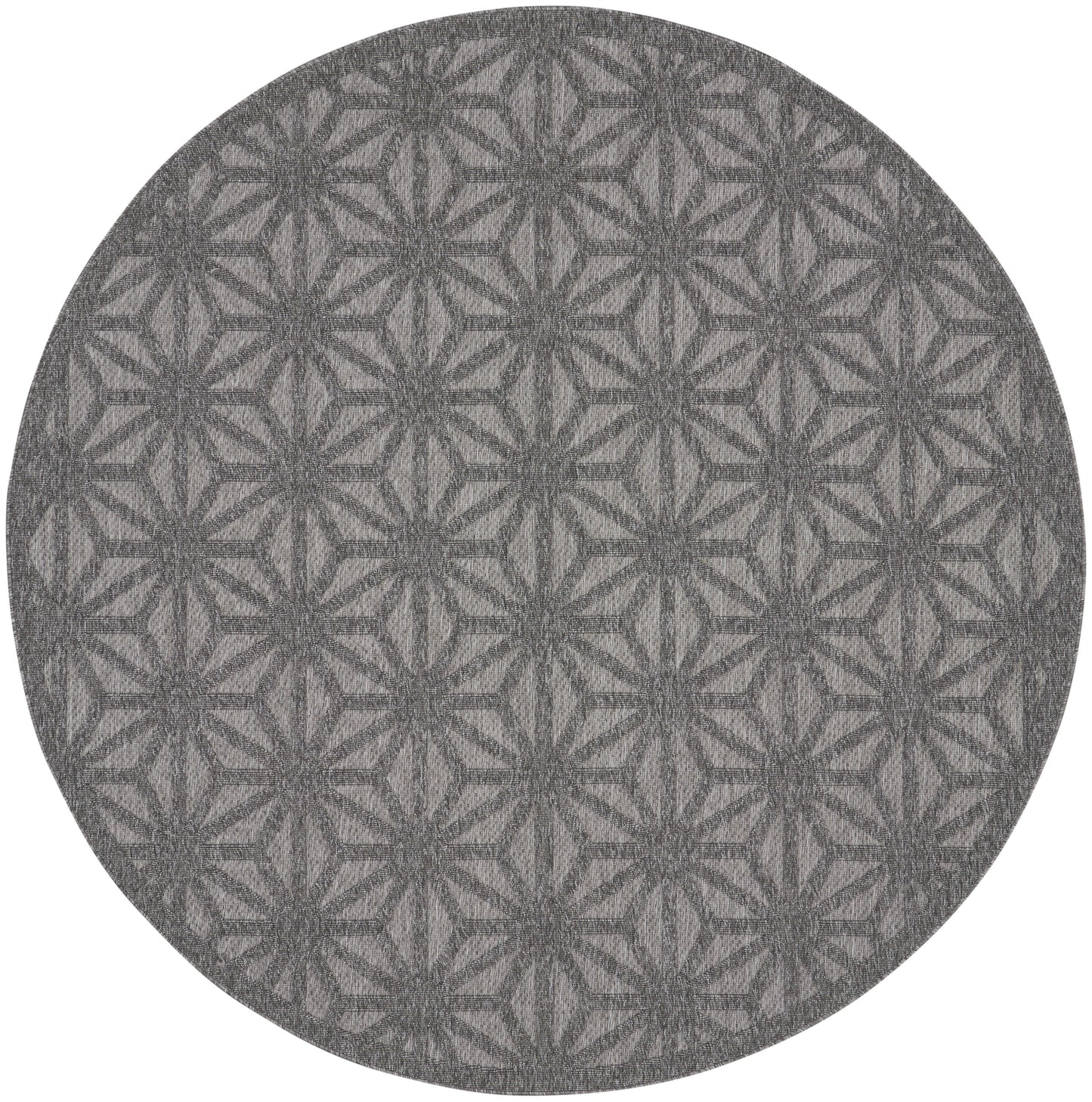 Nourison Home Cozumel CZM01 Dark Grey Contemporary Power-loomed Rug