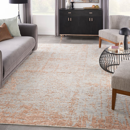 Nourison Home Luna  Blue Mocha  Contemporary