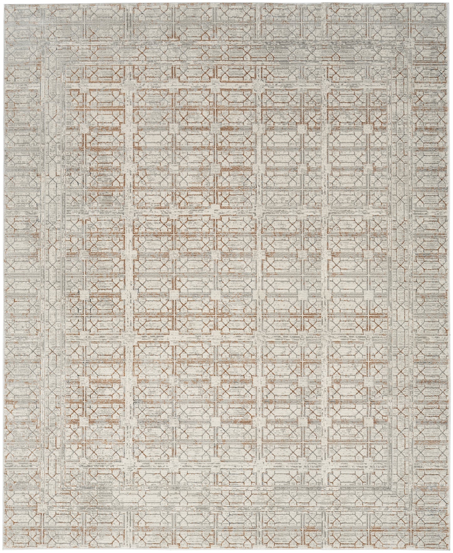 Nourison Home Desire DSR07 Ivory Beige Contemporary Power-loomed Rug