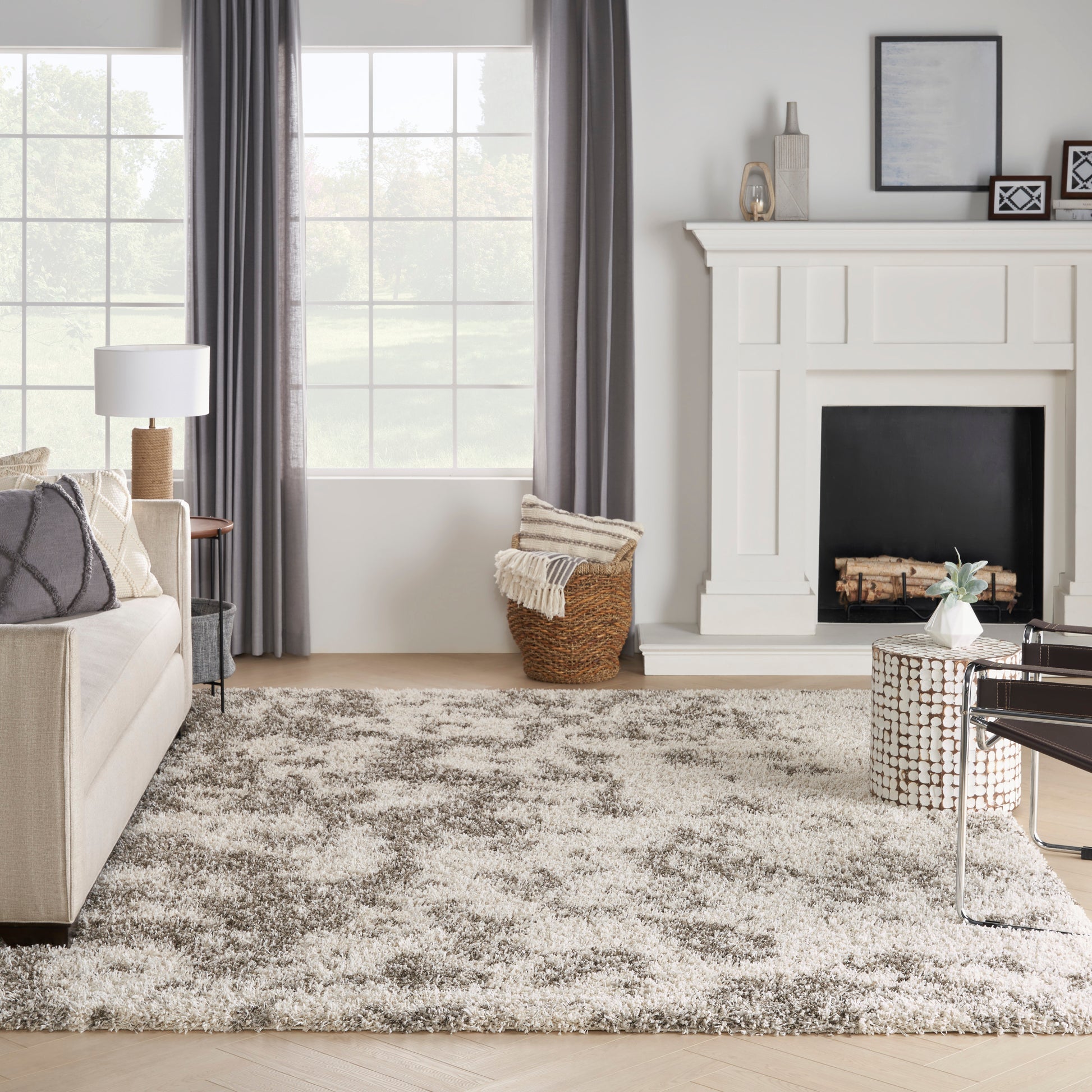 Nourison Home Amore  Cobblestone  Contemporary